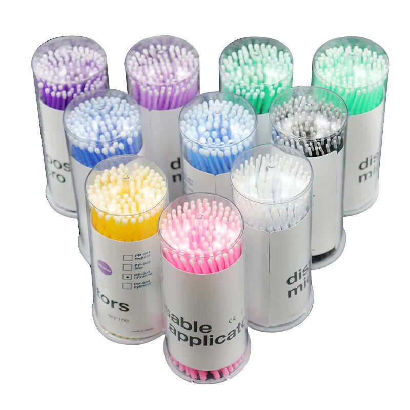 Lash Microfiber Swabs - Pack of 100