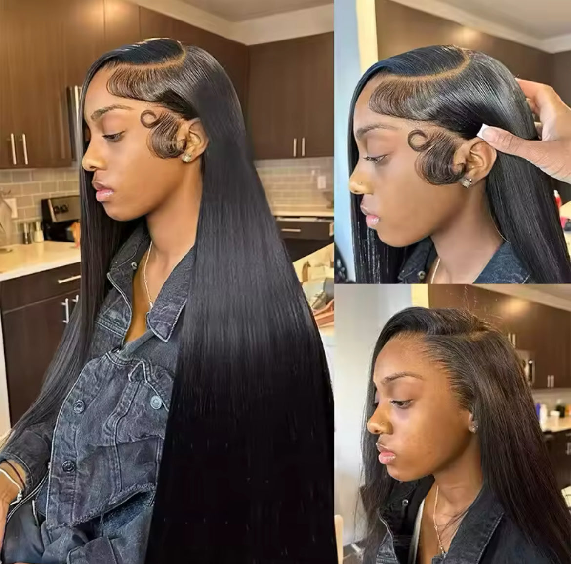 Brazilian Straight Human Lace Mink Wig