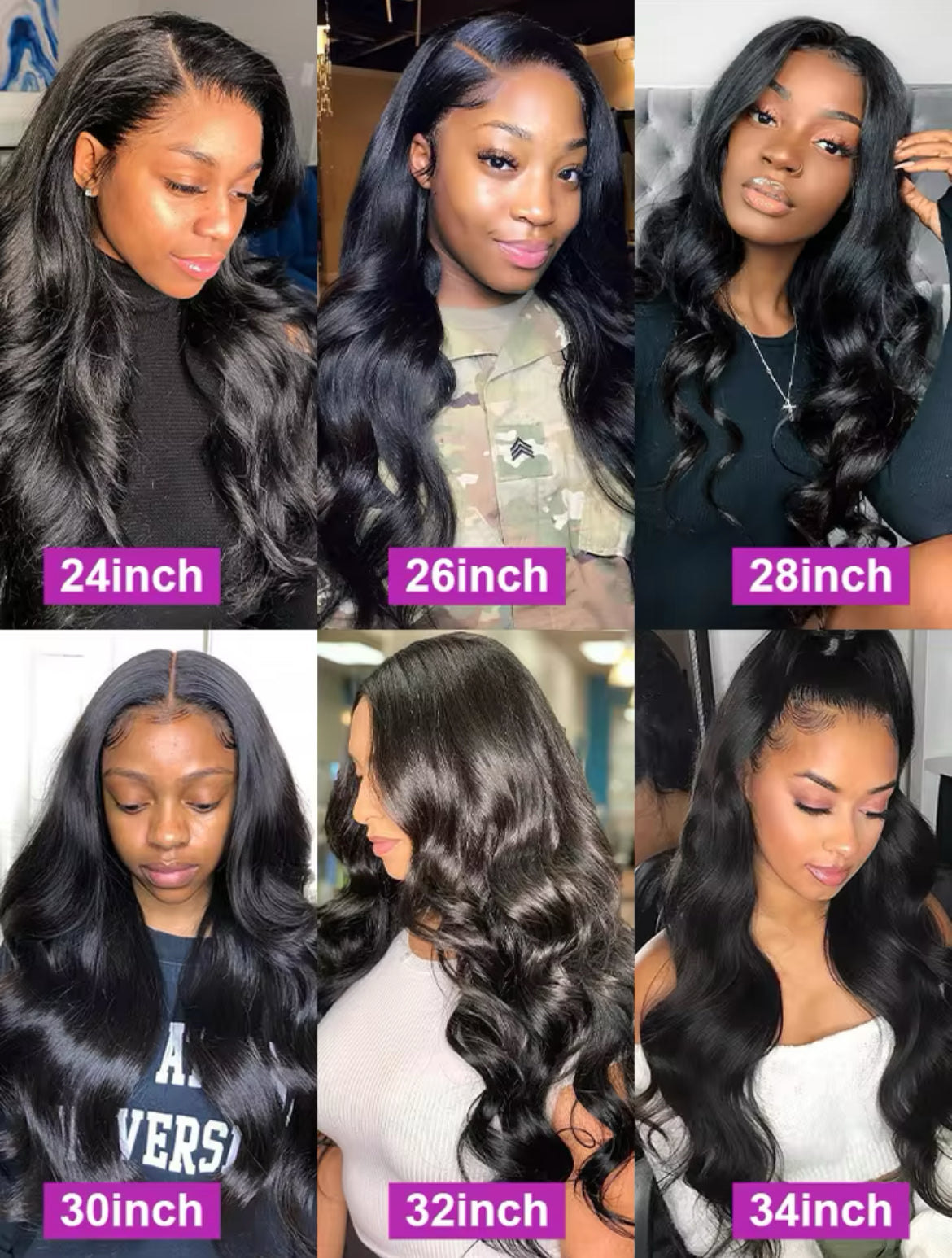 Body Wave Human Mink Lace Wig