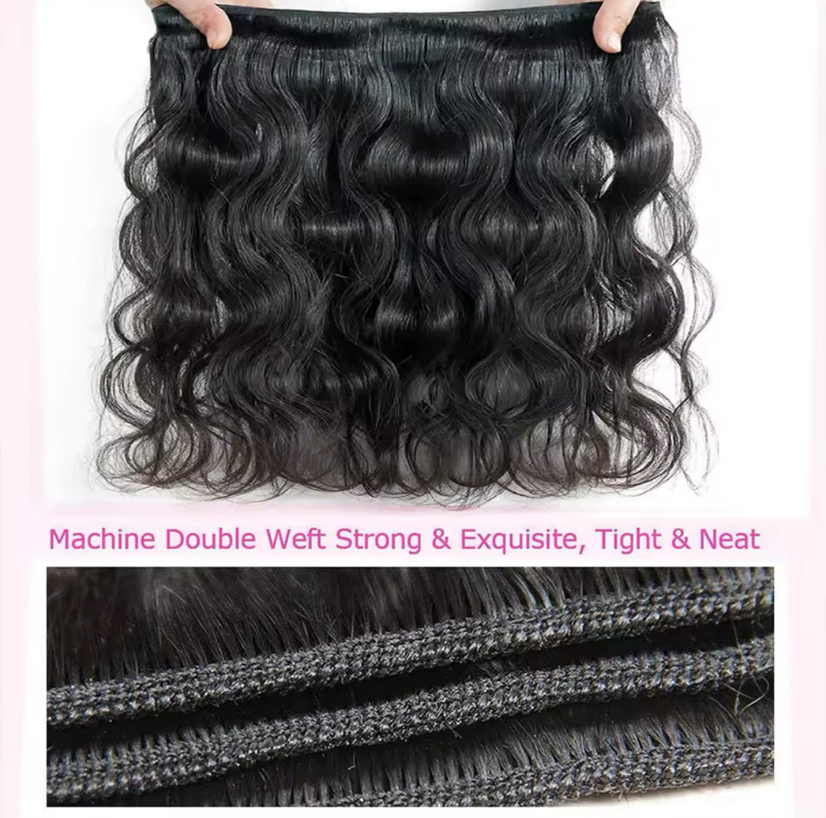 Brazilian Body Wave Unprocessed Bundles