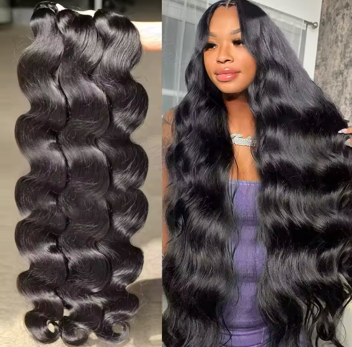 Brazilian Body Wave Unprocessed Bundles